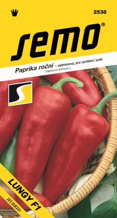 Paprika Lungy F1 na rých. SEMO 2538