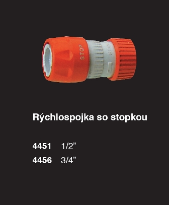 Rýchlospojka 1/2″ so Stopkou [25]