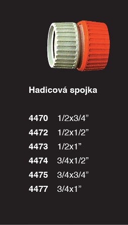 Hadicová spojka 3/4″ – 3/4″ [25]