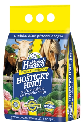 Hnoj Hoštický kravský + konský  3kg