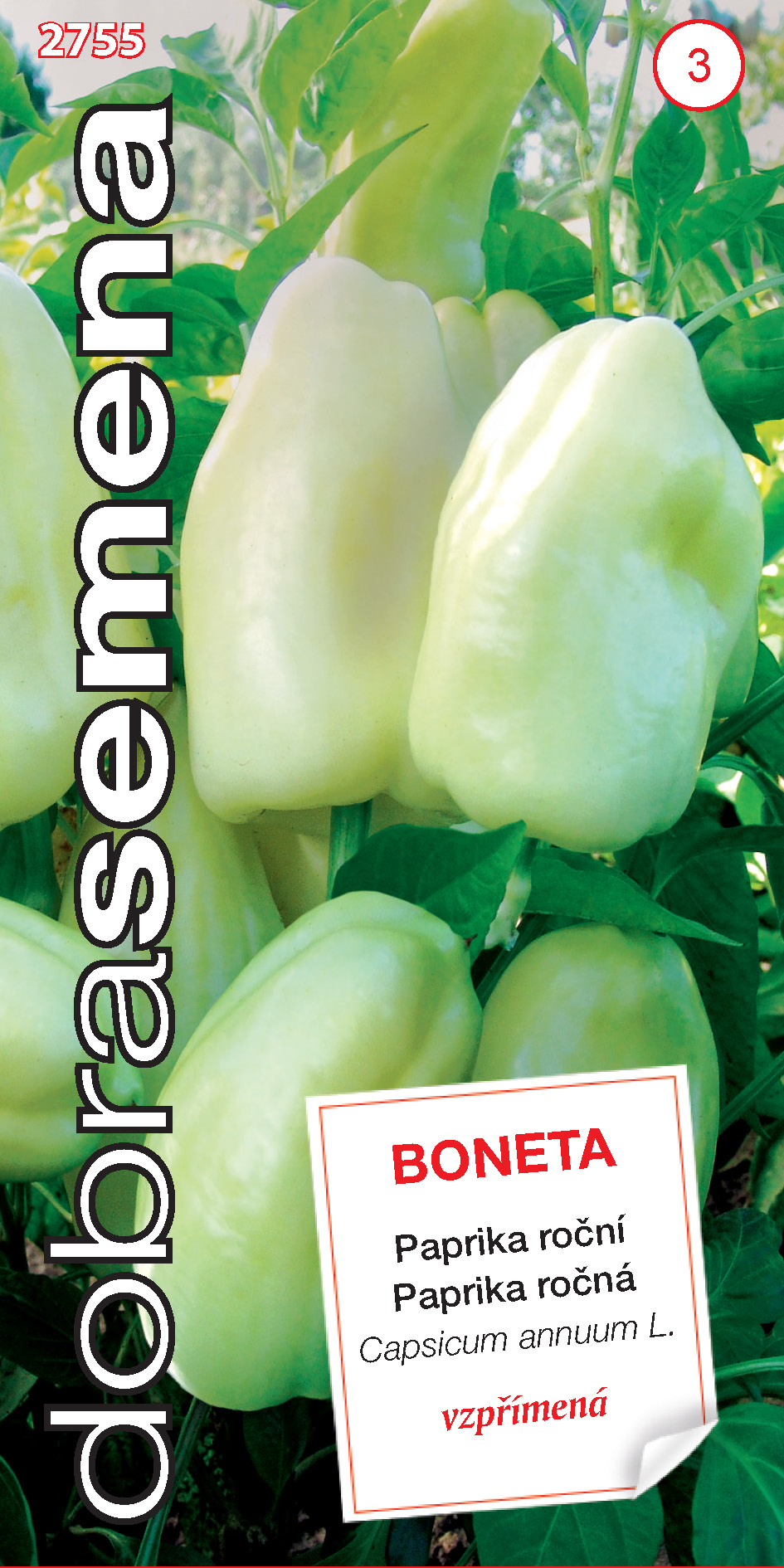 Paprika Boneta ročná 25 DS 2755