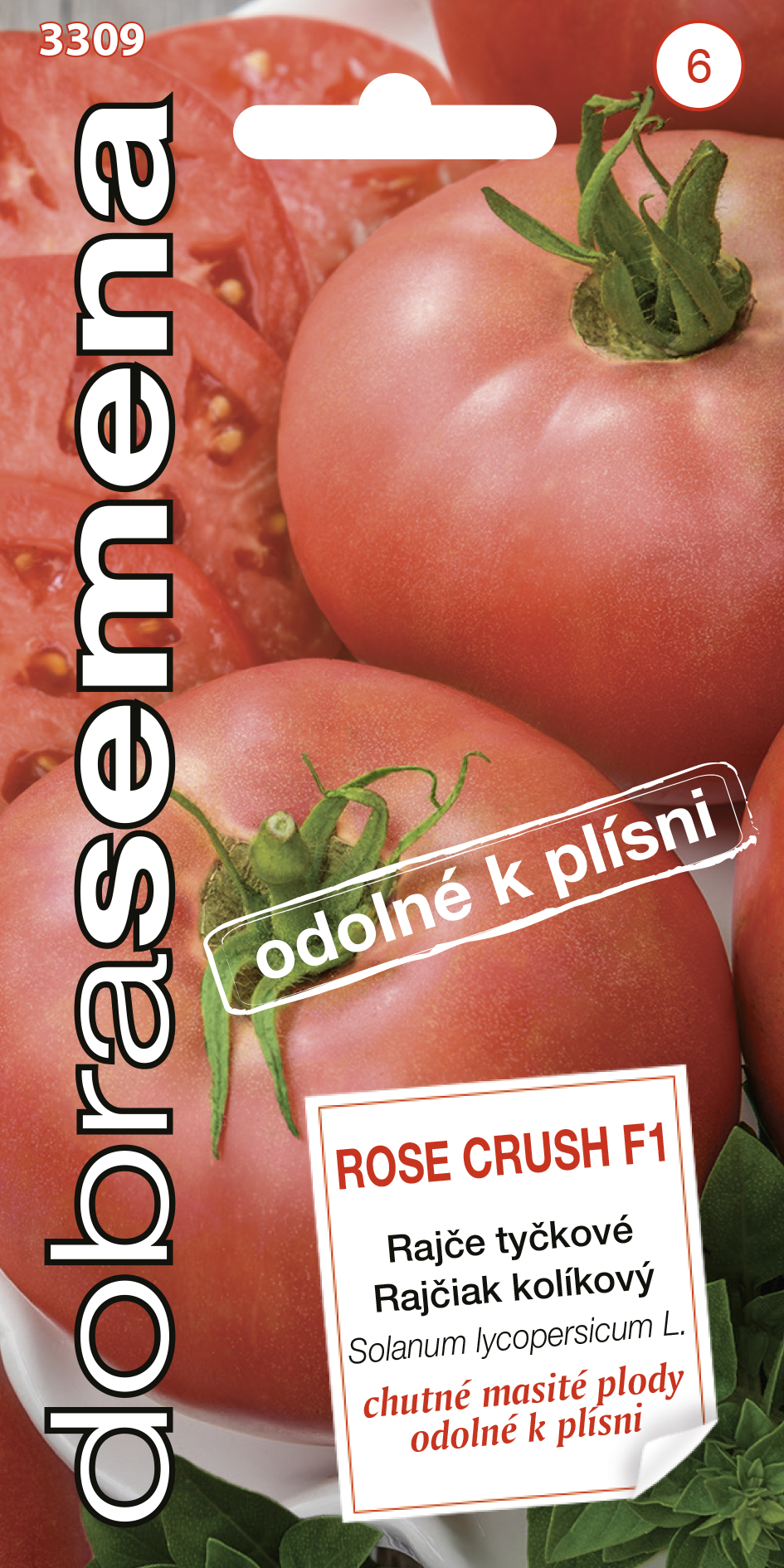 Rajčiak kol. Rose crush F1 DS 3309